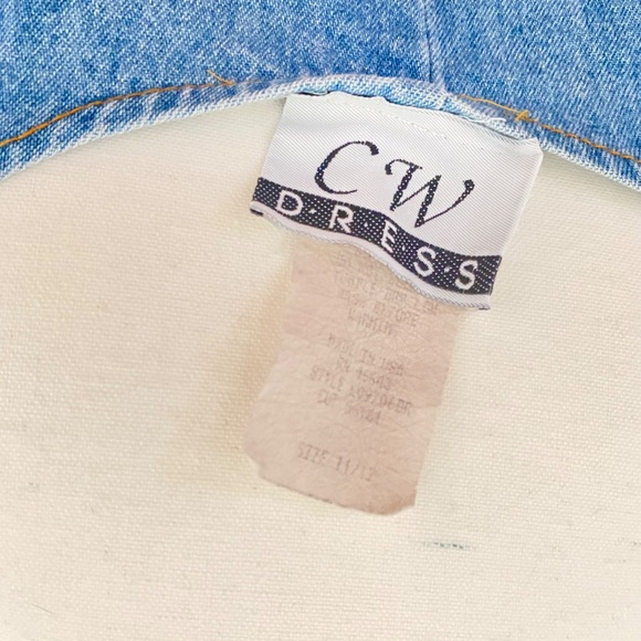 Vintage Denim Dress - Picture 3 of 3